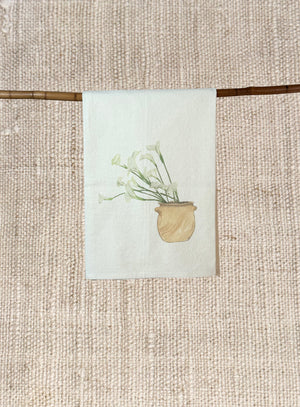 CALLA LILIES TEA TOWEL