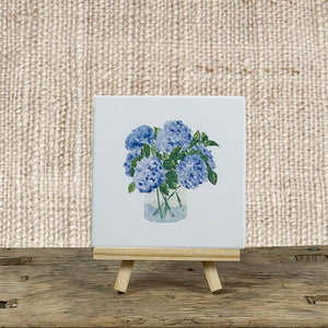 BLUE HYDRANGEA COASTER
