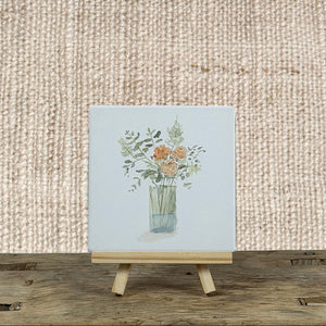 FLOWER IN VASE COASTER