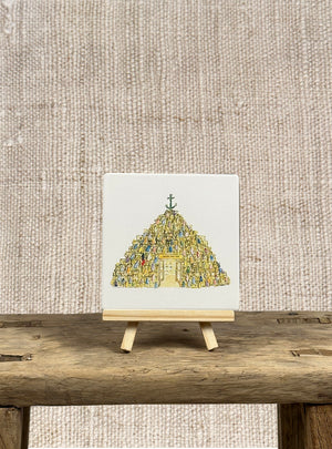 LOBSTER TRAP TREE COASTER