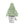 HOLIDAY TREE IN TIN GREETING CARD