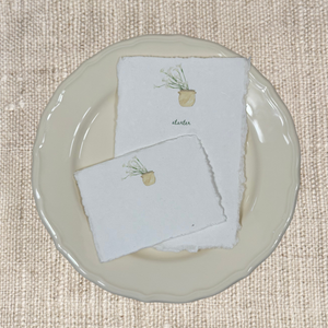 CALLA LILIES STARTER, MAIN, DESSERT MENUS