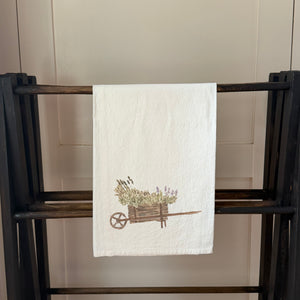 WHEELBARROW TEA TOWEL