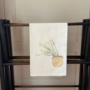 CALLA LILIES TEA TOWEL