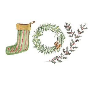 JOY GREETING CARD