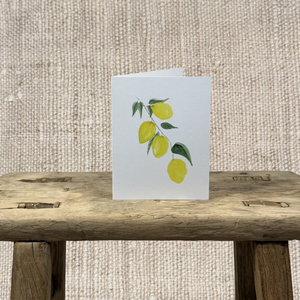 LEMONS GREETING CARD