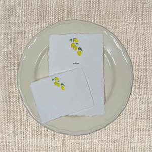 LEMONS MENU