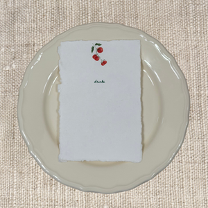 TOMATOES STARTER, MAIN, DESSERT MENU