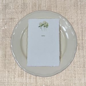 WHITE HYDRANGEAES MENU
